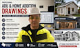 draw texas adu plans garage conversion plans home addition drawings multifamily