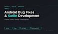 fix android app bugs, crashes, and anrs in kotlin