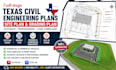 design texas civil engineering plans, site plan and grading plan
