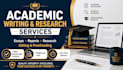 assist with academic research, writing and proofreading