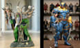 3d print and paint custom miniatures figurines cosplay props