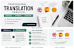 translate english, cataln and spanish manually