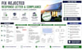 fix rejected response letter compliance solar pv documentation county comment