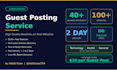 do guest posting on da50 websites with dofollow backlin