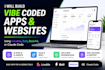 build vibe coded apps and websites using lovable, bolt, base44, or claude