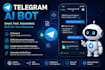 build custom telegram bots and ai assistants
