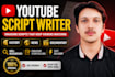 write youtube video scripts