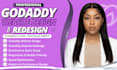 design godaddy website, godaddy redesign, godaddy SEO, fix and develop godaddy