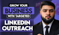 help you get qualified b2b leads through linkedin outreach