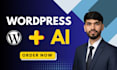add ai to wordpress and make your wordpress website run on ai