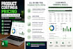 build a product costing and pricing excel calculator