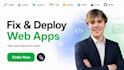 fix bugs in vibe coded website or app replit lovable devbolt