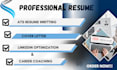 write an executive ats resume, and optimize your linkedin