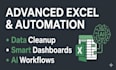 do advanced excel data cleanup, automation, and ai workflows