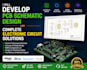 design professional pcb,custom circult schematics and pcb layouts