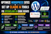 optimize wordpress sites set up claude ai tools and fix openclaw ai code issue