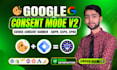 fix or setup cookie consent banner via tag manager with google consent mode v2
