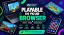 develop HTML5 browser games, webgl games and multiplayer web games