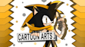 draw any character in cartoon style like sonic style