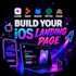 design a high converting ios app landing page