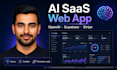 build ai saas mvp app ai web app with next js, react, openai, supabase, stripe