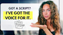 read scripts for brands, products, and services