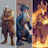 dnd character art and dnd character art