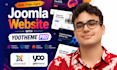 joomla website using yootheme pro, yootheme joomla template