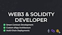 develop custom web3 smart contracts and solidity dapps