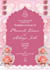 design modern indian wedding invitation canva template