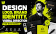 design logo, brand identity, visual direction for branding