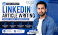 ghostwrite linkedin thought leadership for executives