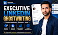 ghostwrite linkedin thought leadership for executives