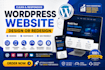 design, redesign, or develop responsive wordpress website with elementor pro