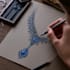 do a quick jewelry sketch design your concept
