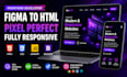 build a responsive landing page website