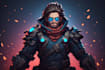 paint custom character design, game character, concept