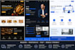 develop a custom website using PHP react HTML CSS bootstrap5
