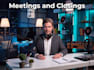 handle meetings or sales closings with your existing or potential customer