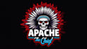 design super apache head logo with express delivery