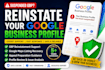 reinstate your suspended google business profile gbp