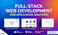 develop complete custom full stack web applications with backend