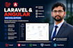 build a custom laravel and angular web app
