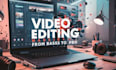 professionally edit youtube video vlog, reaction video