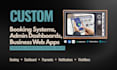 build a custom responsive booking system or admin dashboard