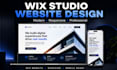 design wix website wix studio website and wix website redesign