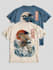do a japanese t shirt illustration