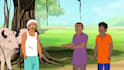 create 2d animated romantic cartoon stories, moral stories