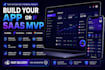 create adalo mobile app bubble io website saas mvp airtable flutterflow app