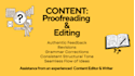 edit, proofread, and improve your content